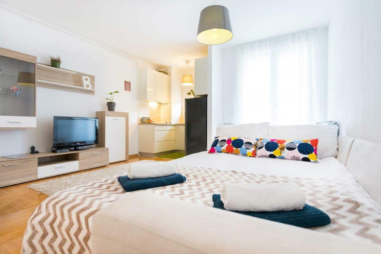 Cute And Sunny Studio In Zagreb With Balcony & Free Parking Εξωτερικό φωτογραφία
